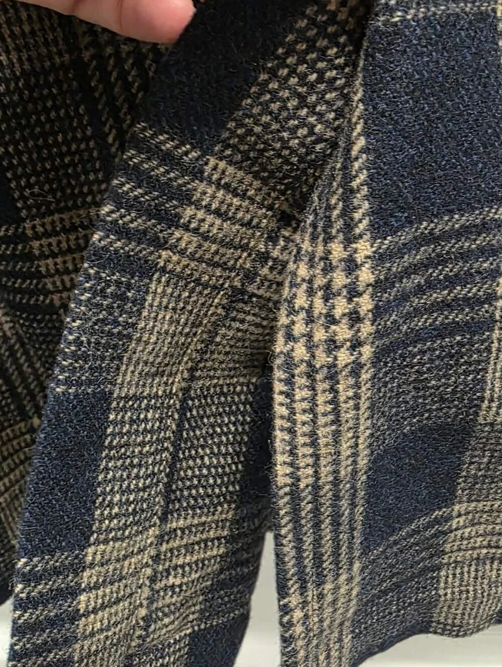 Lardini plaid wool